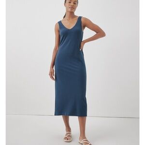 Pact Luxe Jersey Midi Slip Dress